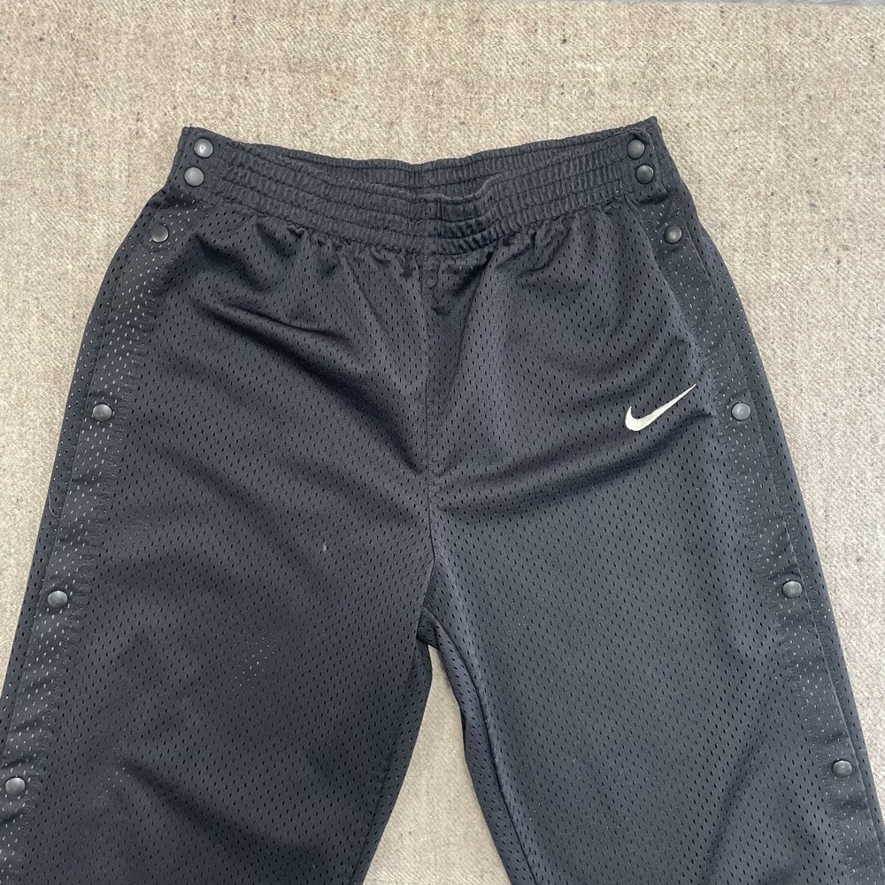 Vintage Tear Away Mesh Pants Men Large Black 2000s Nike